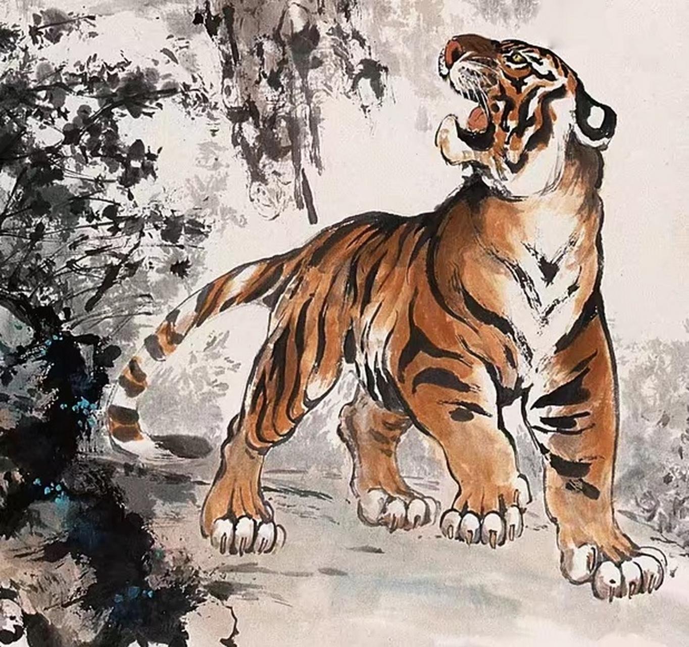 铿锵有力与惠泽落实，生肖虎的坚韧与担当